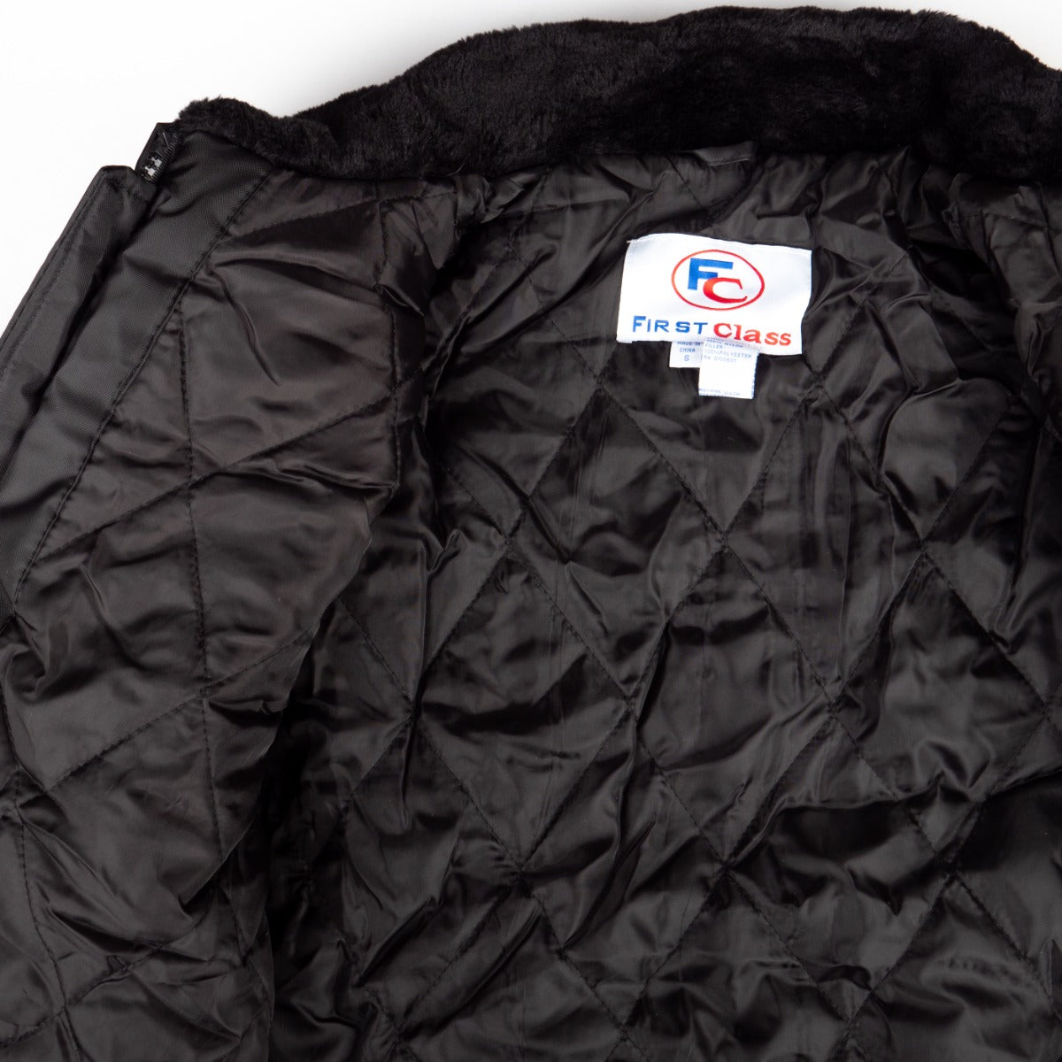 Watch-Guard Bomber Jacket (Black) - Polyester fiber filling