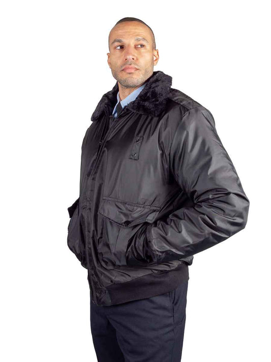 Watch-Guard Bomber Jacket (Black)