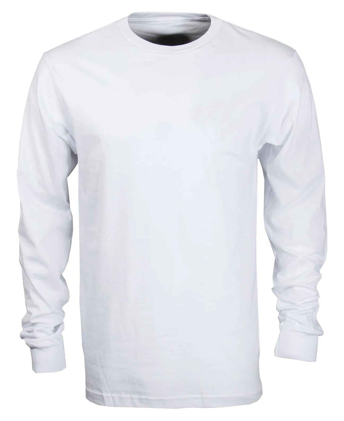 Plain Poly Cotton Long Sleeve T-Shirt