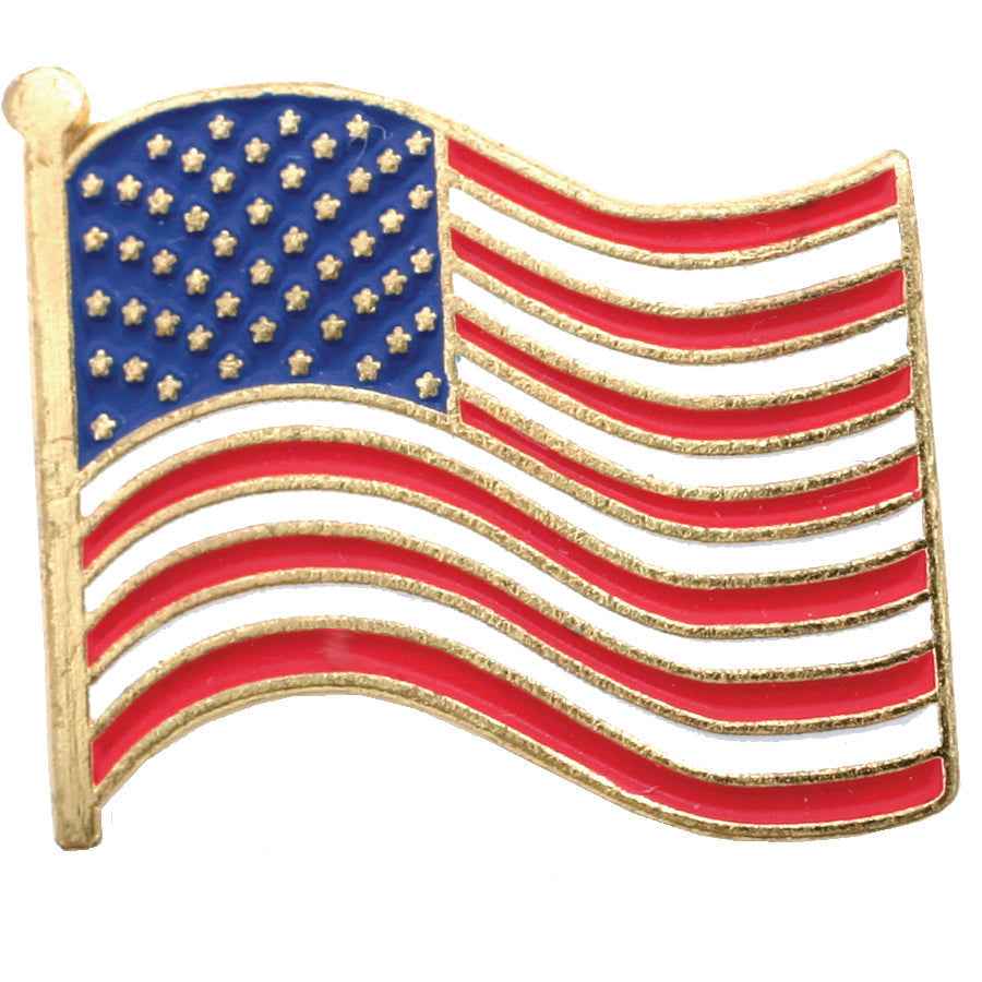 Stars Uniform Wavy Flag