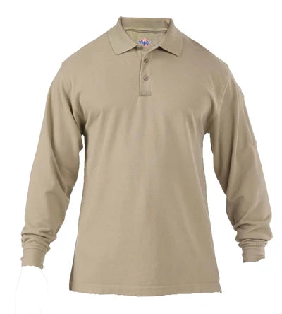 Stars Uniform Men's Long Sleeve Tactical Jersey Polo Shirt