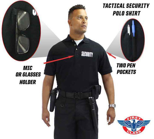 Stars Uniform Tactical Security Polo Shirts