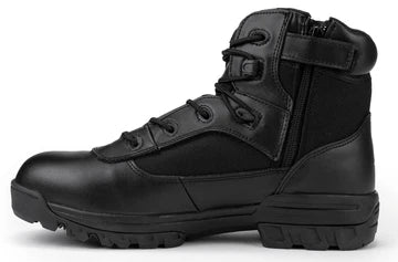 6" CoolMax Ryno Gear Tactical Combat Side Zip Boots (Black)
