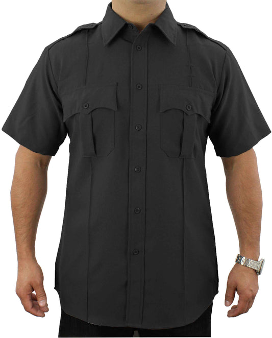 Stars Uniform 100% Polyester Short Sleeve Uniform Shirt