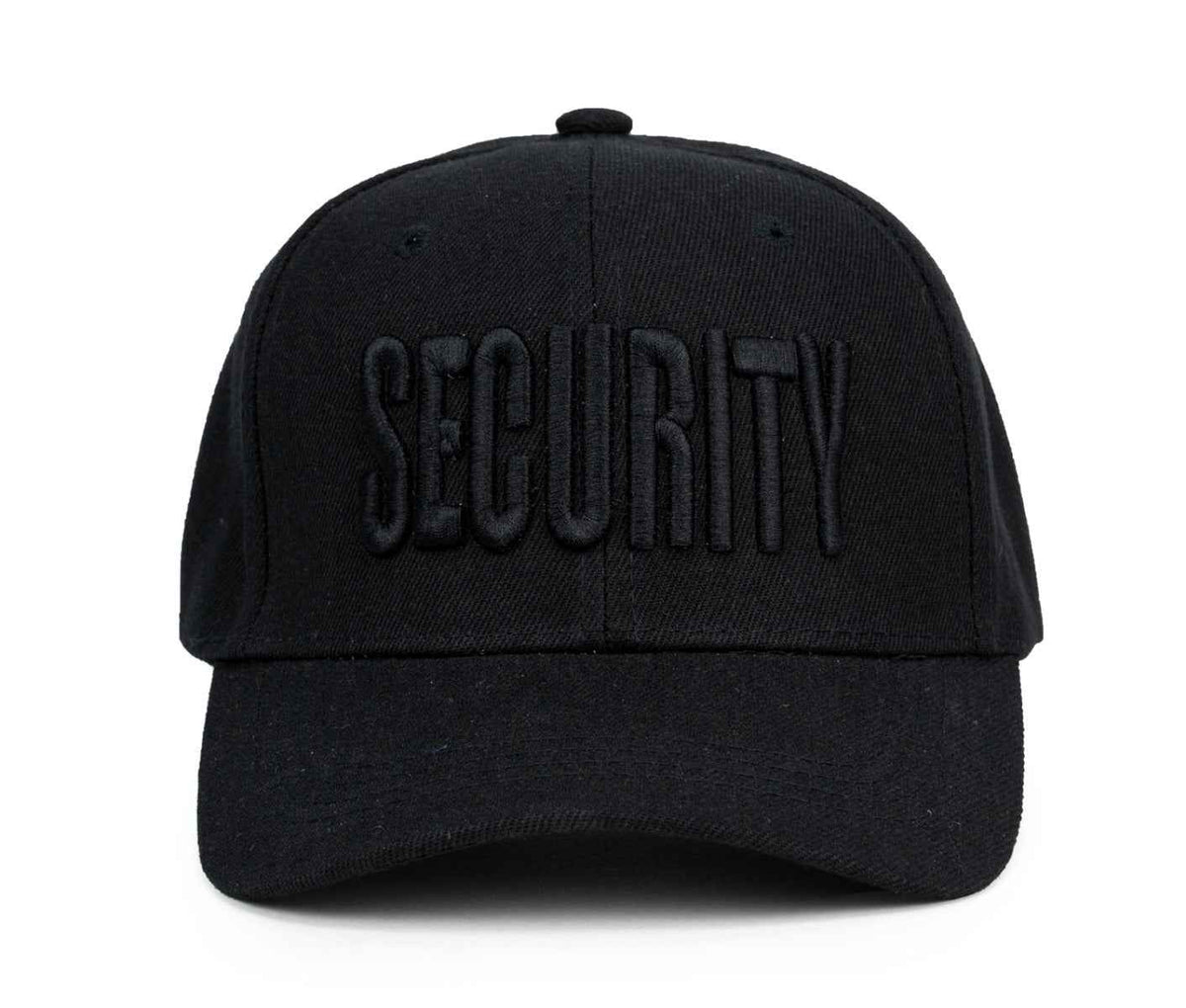 Stars Uniform Black Subdued Security Caps