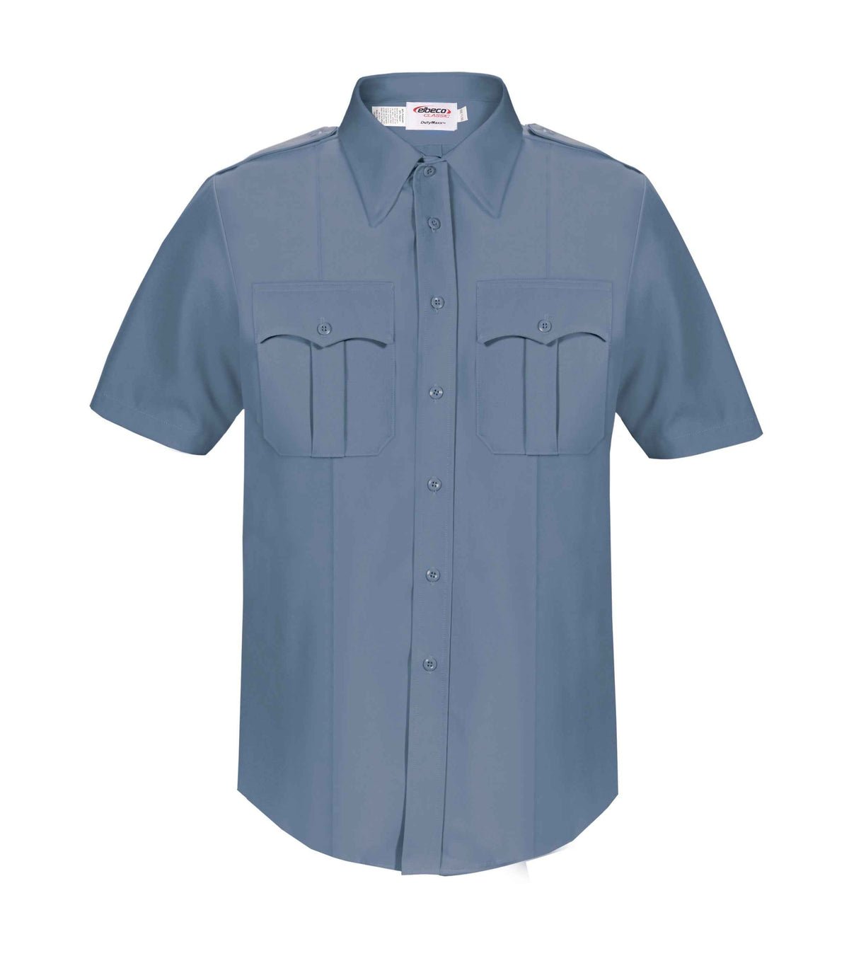 Stars Uniform Elbeco DutyMaxx Short Sleeve Uniform Shirt - Mens - Medium Blue ( 5586D )