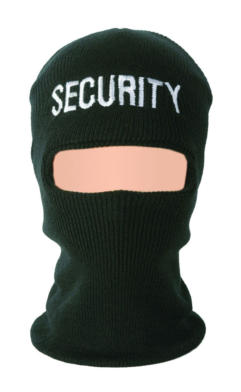 Stars Uniform Embroidered Ski Masks with ID (Security & Police) - Detail View 3