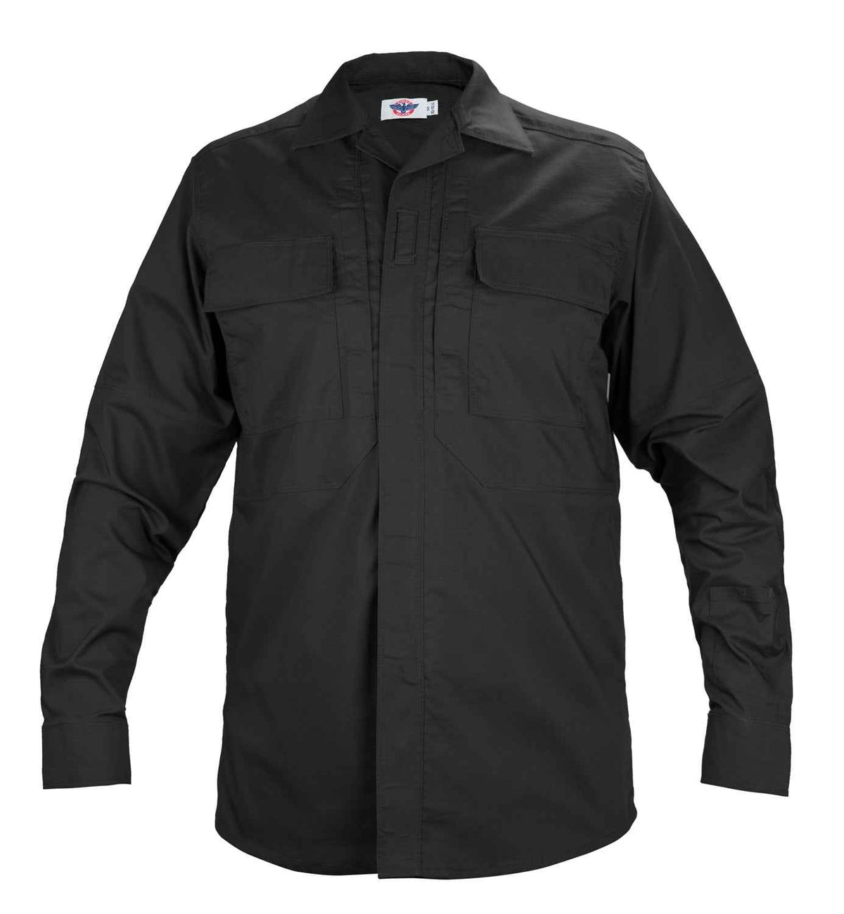 Stars Uniform Long Sleeve Zippered Tactical Poly Cotton Rip-Stop BDU Shirt
