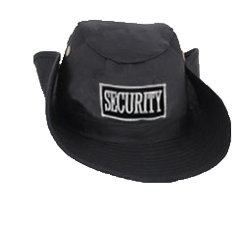 Stars Uniform New Outdoor Round Security Hat (Black) - Alternate View