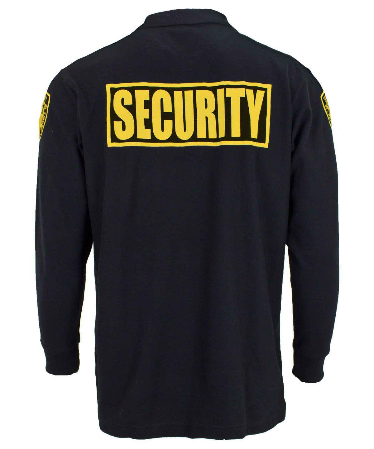 Stars Uniform Poly/Cotton Security Long Sleeve Polo Shirt