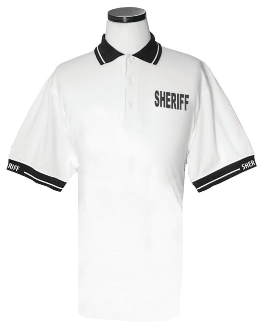 Stars Uniform Poly/Cotton Sheriff Polo Shirt - Alternate View