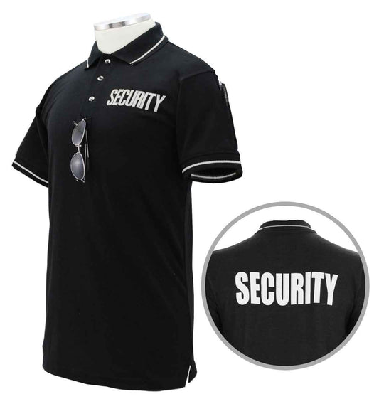 Stars Uniform Polycotton Security Tactical Stripe Polo Shirts