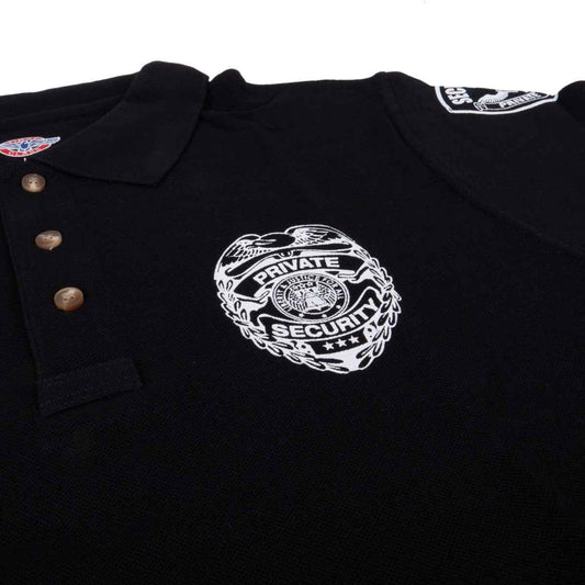 Stars Uniform Private Security Badge Polo Shirt