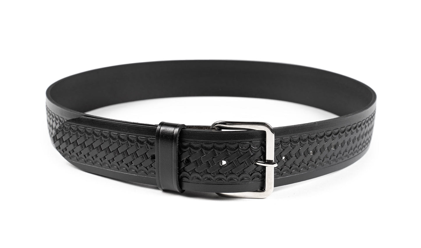 Stars Uniform Ryno Gear 1.5" Basket Weave Leather Trouser Duty Belt - Primary View