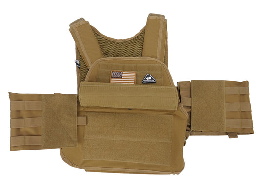 Stars Uniform Ryno Gear Adjustable Tactical Plate Carrier - Alternate View