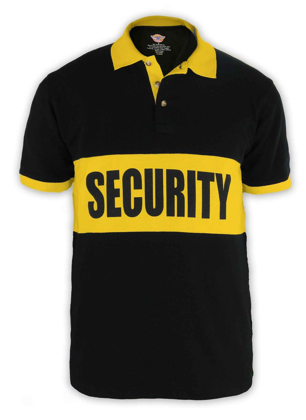 Stars Uniform Security Banner-Stripe Polo Shirt