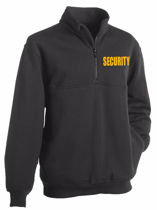 Stars Uniform Security Job Shirts with Zipper - Alternate View