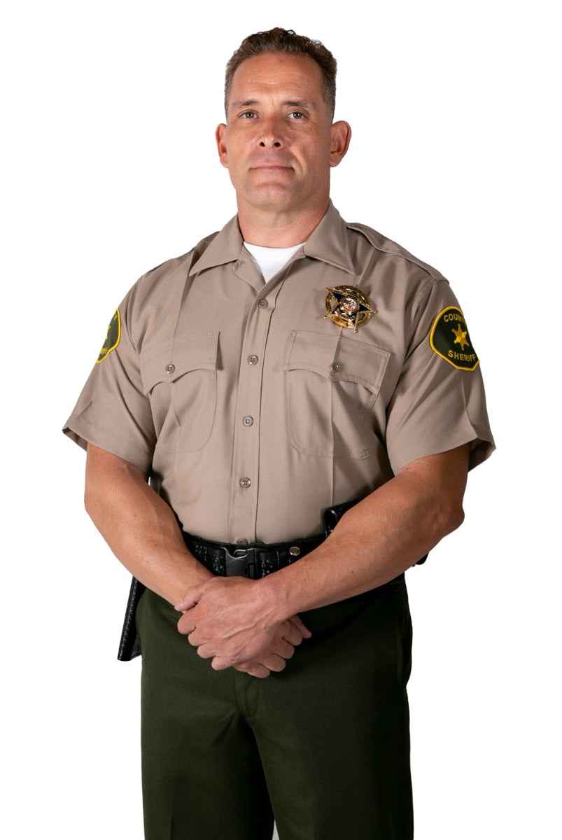 Stars Uniform Sheriff Class A Short Sleeve Uniform Shirt