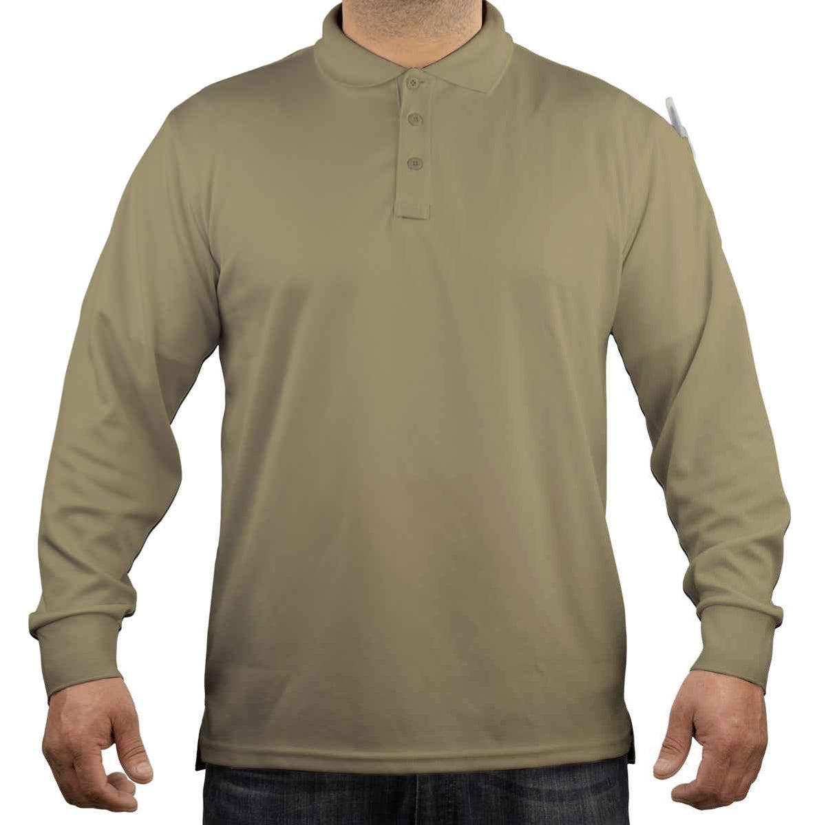 Stars Uniform Tactical Performance Long Sleeve Polo Shirt