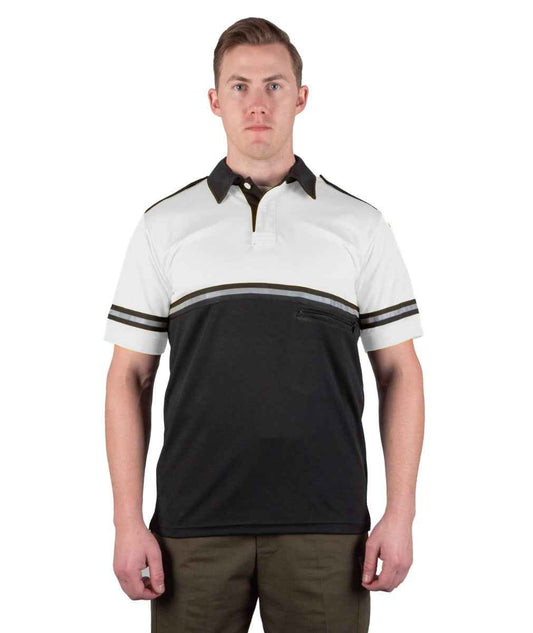 Stars Uniform Two Tone Bike Patrol Shirt with Zipper Pocket