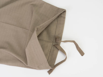 Ripstop Tactical BDU Pants - ankle drawstring detail