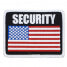 E224 - U.s. Flag Emblems - Left Shoulder (Grey/black) +$0.99