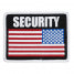 E126R - Security American Flag Patch - Right Side +$1.99