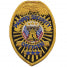 - E12 - Private Security Officer Chest Patch (Blue On Gold) +$0.99