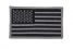 E224 - U.s. Flag Emblems - Left Shoulder (Grey/black) +$0.99