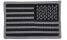 E225 - U.s. Flag Patch - Right Shoulder (Grey/black) +$0.99