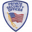 E24 - Private Security Officer Shoulder Patch (Blue/white) +$0.99