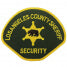 E303 - La County Sheriff Security Shoulder Patch (3 3/4" X 4 5/8") +$1.99