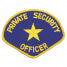 E31 - Private Security Officer Shoulder Patches (Multiple Colors) +$0.99