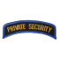 E39 - Private Security Emblem (Gold/blue On Black) +$0.99