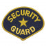 E59 - Gold On Black Security Officer Shoulder Patch +$0.99