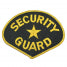  E62 - Security Officer Shoulder Emblem (Gold On Black) +$0.99