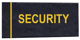 Stars Uniform Slip-On Security Epaulets for Shirts & Jackets (Pair)