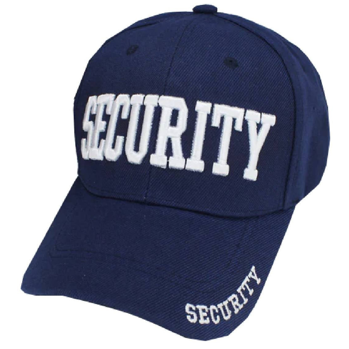 Premium Hat C - Navy Blue / Security ID (White)