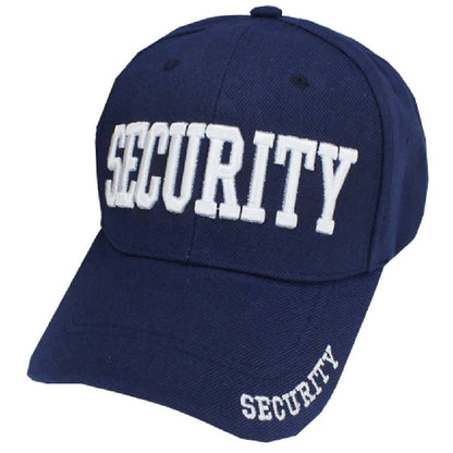 Premium Hat C - Navy Blue / Security ID (White)