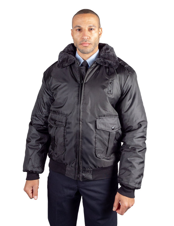 Watch-Guard Bomber Jacket (Black)