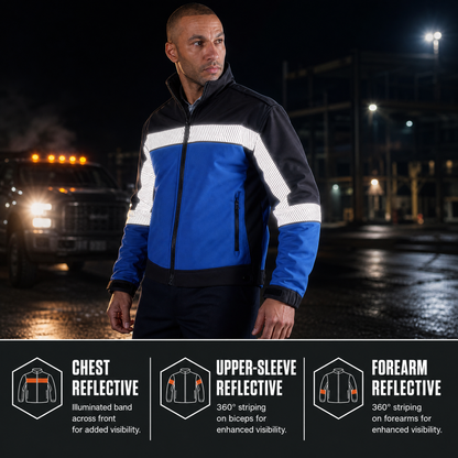 Sinatra Uniform Hi-Vis Soft Shell Jacket