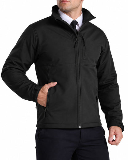 Ryno Gear Light Duty Windproof / Water-Resistant Soft Shell Jacket