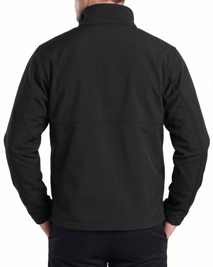 Ryno Gear Light Duty Windproof / Water-Resistant Soft Shell Jacket