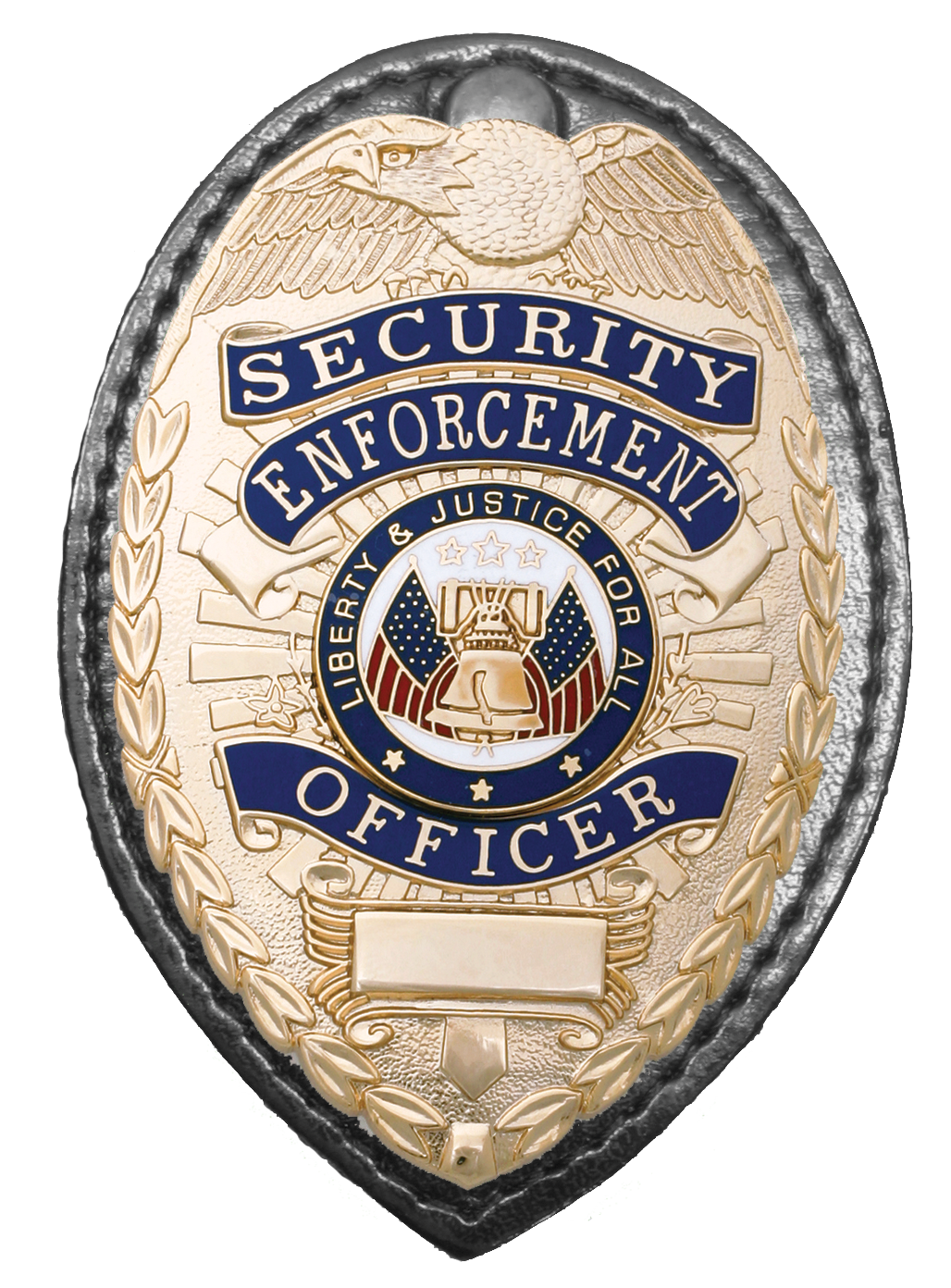 Oval Belt Clip Badge Holder (Standard Size)