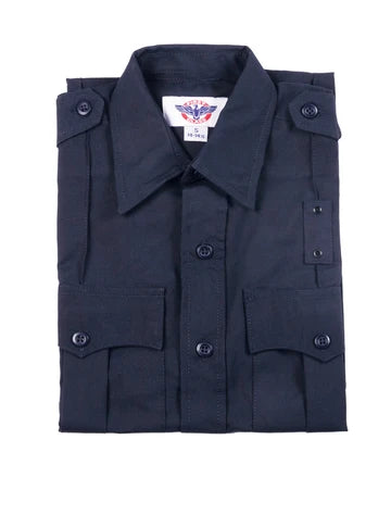 Poly Rayon Short Sleeve Uniform Shirt