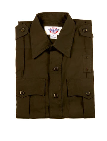 Poly Rayon Short Sleeve Uniform Shirt