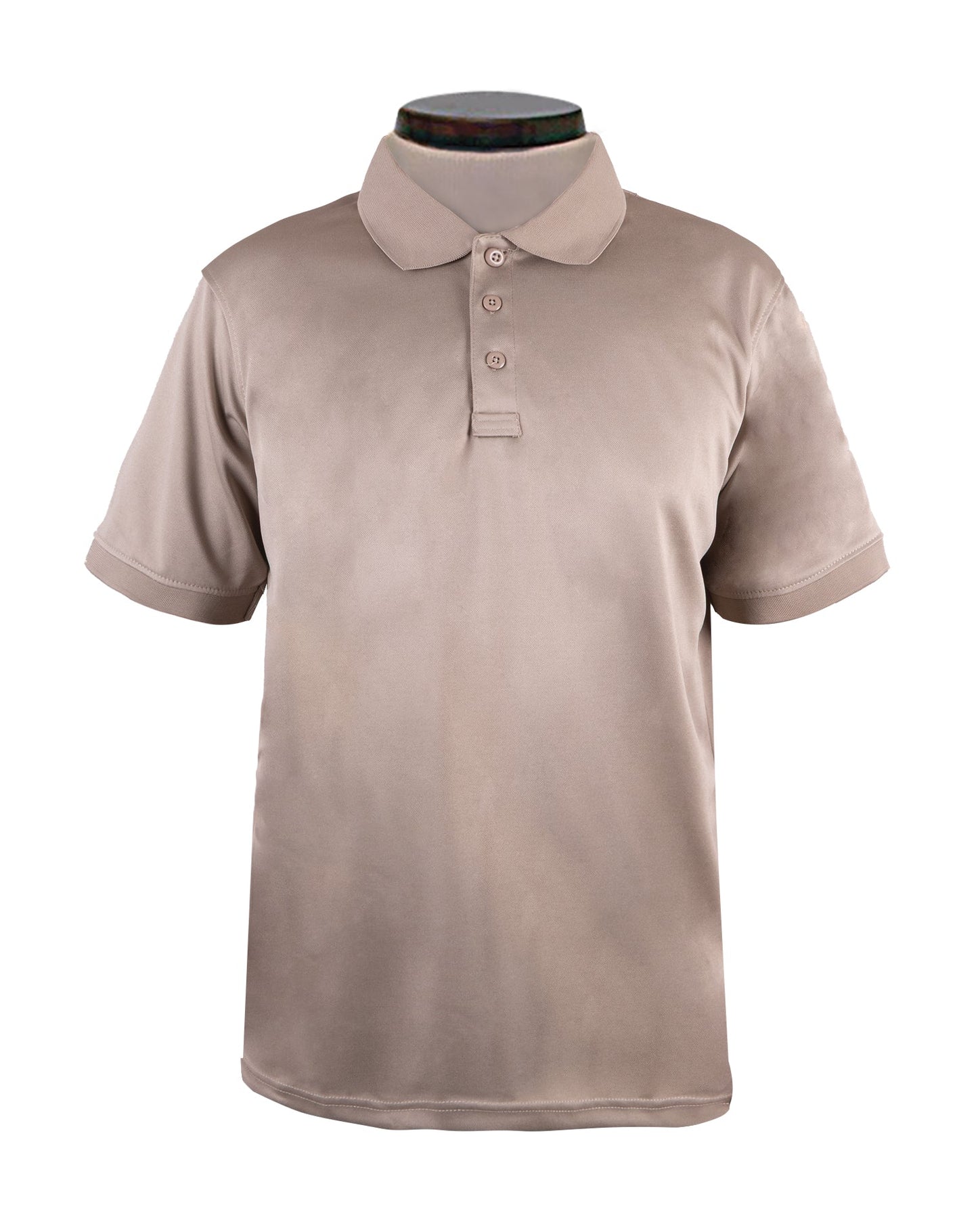Polyester Tactical Performance Polo Shirt - Sand