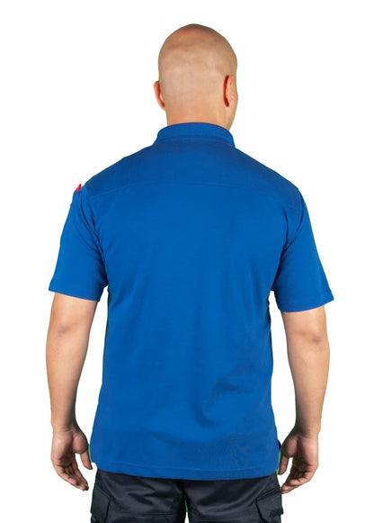 Polo táctico de tejido interlock de mezcla de poliéster y algodón Stars Uniform