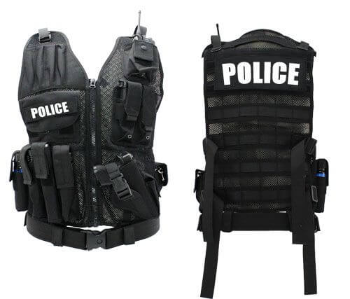 Police Tactical Vest – Multi Pocket Law Enforcement Vest