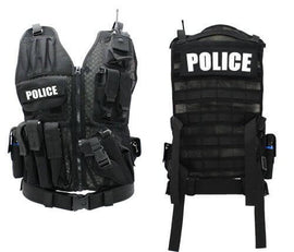 Police Tactical Vest – Multi Pocket Law Enforcement Vest - starsuniform